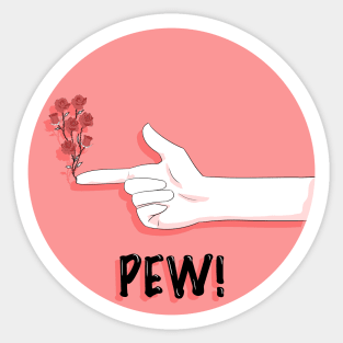 PEW! Sticker